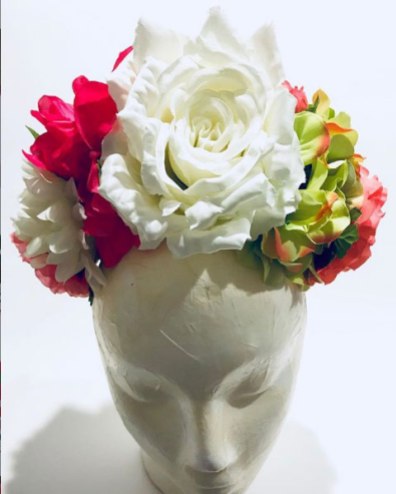 Frida Kaylo inspired flowers crowns